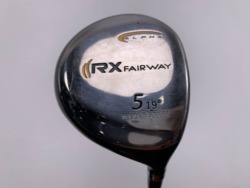 Alpha RX 5 Fairway Wood 19* Platinum Regular Graphite Mens RH Midsize Grip, 1 of 12