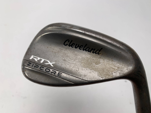 Cleveland RTX ZipCore Raw Tour Issue Gap Wedge GW 52* 10 $-Taper 130g XStiff RH, 1 of 12