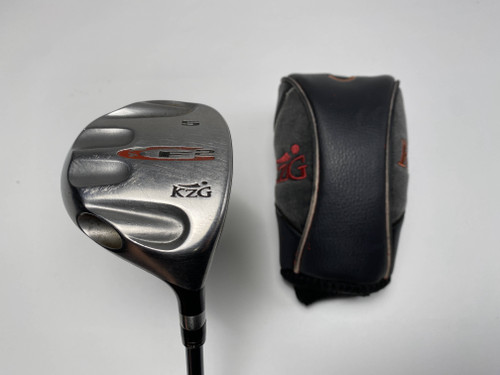 KZG CF2 5 Fairway Wood 18* Wishon 73g Senior Graphite Mens RH HC, 1 of 12