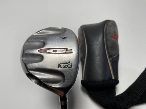 KZG CF2 7 Fairway Wood 21* Fujikura E Fit-On 150 Regular Graphite Mens RH HC, 1 of 12