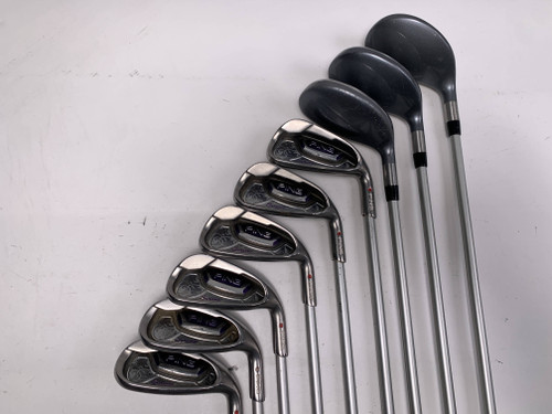 Ping Serene Iron Set 4-PW+SW+LW Red Dot 1* Flat ULT 210 Ladies Graphite RH +1/2", 1 of 12