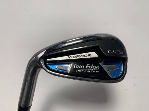 Tour Edge Hot Launch C522 Single 7 Iron Fitter KBS Max 80g Stiff Steel Mens LH, 1 of 12