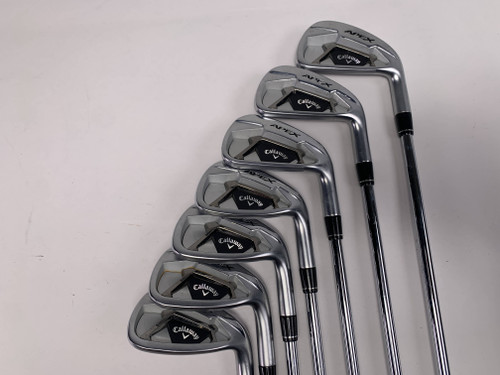 Callaway Apex 21 Iron Set 5-PW+GW KBS Max 80g Stiff Steel Mens RH, 1 of 12