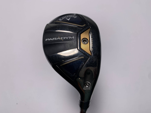 Callaway Paradym 4 Hybrid 21* Matrix Regular Graphite Mens RH Undersize Grip, 1 of 12 Callaway Paradym 4 Hybrid 21* Matrix Regular Graphite Mens RH Undersize Grip, 1 of 12