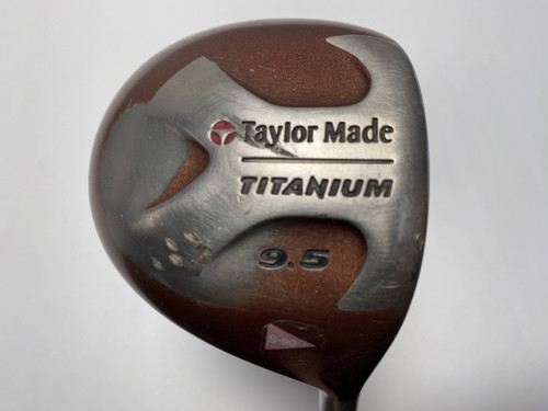 TaylorMade Ti Bubble Driver 9.5* Bubble S-90 Plus 90g Stiff Graphite Mens RH, 1 of 12