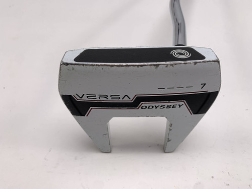 Odyssey Versa 7 White Black White Putter 35" SuperStroke Fatso 5.0 Mens RH, 1 of 12
