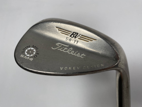 Titleist Vokey Spin Milled SM4 Oil Can Sand Wedge SW 54* 11 Wedge Steel Mens RH, 1 of 12