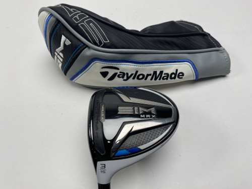 TaylorMade SIM MAX 3 Fairway Wood 15* Ventus Blue 7-X Velocore XStiff  LH HC, 1 of 12