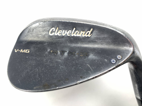 Cleveland RTX 3 Black Satin Wedge 54* 11 Dynamic Gold Wedge Steel Mens RH, 1 of 12