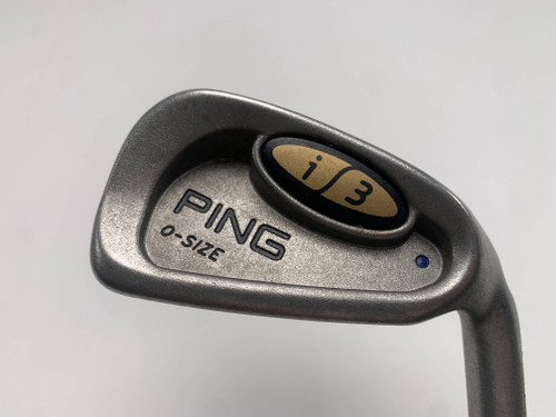 Ping i3 Oversize Single 6 Iron Blue Dot 1* Up Regular Steel Mens RH, 1 of 12