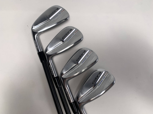 Cobra KING Forged Tec One 2020 Iron Set 6-PW LA GOLF A Series Stiff LH No 7i, 1 of 12