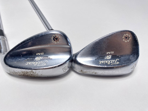 Titleist Vokey SM7 Tour Chrome Wedge Set 54* 8 58* 14 Wedge Steel Mens RH, 1 of 12