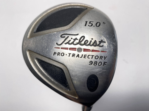 Titleist 980 F 3 Fairway Wood 15* 4375 Stiff Graphite Mens RH, 1 of 12