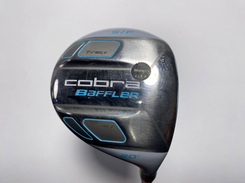 Cobra T-Rail + Womens 5 Fairway Wood 20* Tour AD G 55g Ladies Graphite Womens RH, 1 of 12
