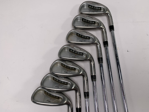TaylorMade Rac OS 2005 Iron Set 3-PW Regular Steel Mens RH-No 6 Iron, 1 of 12
