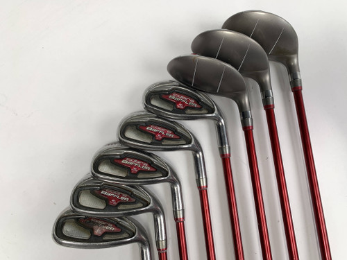 Cobra Baffler 2012 Hybrid Iron Set 4-PW+GW Baffler 53g Regular Graphite Mens RH, 1 of 12