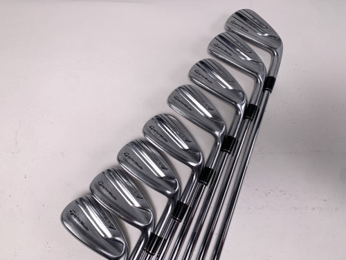 TaylorMade P790 2017 Iron Set 4-PW+AW Rifle 4.5 Frequency Matched Senior RH, 1 of 12