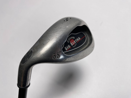 Callaway Big Bertha 2004 Sand Wedge SW 55* RCH 75i Regular Graphite Mens LH, 1 of 12