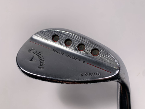 Callaway Mack Daddy 4 Chrome Lob Wedge LW 58* 12 X-Grind True Temper DG Mens RH, 1 of 12