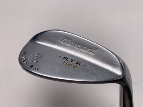 Cleveland 588 RTX 2.0 Tour Satin Wedge 60* True Temper DG Wedge Steel Mens RH, 1 of 12