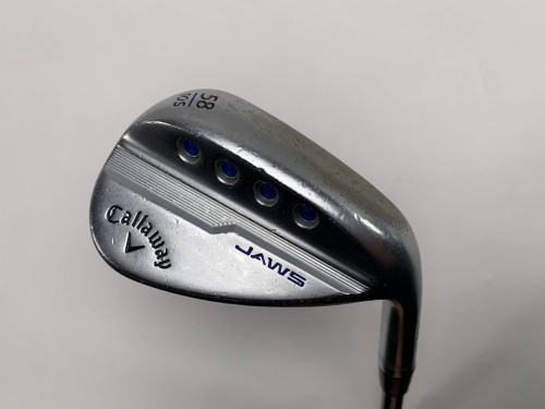 Callaway Jaws MD5 Raw Lob Wedge LW 58* 10 S-Grind Recoil ESX 460 F3 Mens RH, 1 of 12