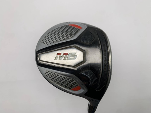 TaylorMade M6 5 Fairway Wood 18* Fujikura Atmos 6R Regular RH Midsize Grip, 1 of 12