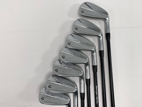 TaylorMade P770 2023 Iron Set 5-PW+GW Fujikura Axiom VeloCore 75g Regular RH, 1 of 12