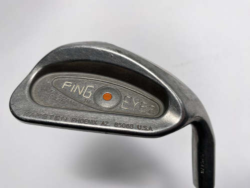 Ping Eye 2 Sand Wedge SW Orange Dot 2* Flat Karsten ZZ-Lite Stiff Steel Mens RH, 1 of 12