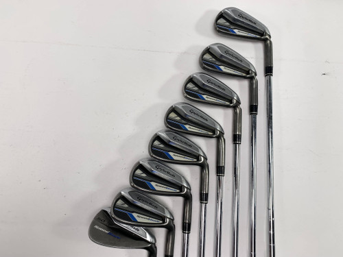 TaylorMade Speedblade Iron Set 4-PW+GW 85g Stiff Steel Mens RH +1/2'', 1 of 12 TaylorMade Speedblade Iron Set 4-PW+GW 85g Stiff Steel Mens RH +1/2'', 1 of 12