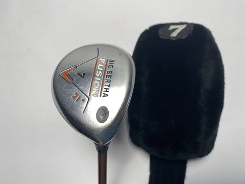 Callaway Big Bertha Fusion 7 Fairway Wood 21* Aldila NVS 55g Ladies Womens RH HC, 1 of 12