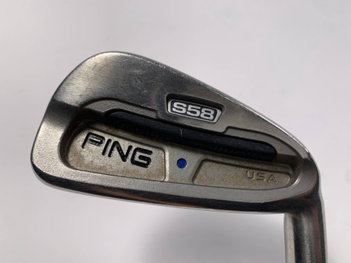 Ping S58 Single 3 Iron Blue Dot 1* Up Cushin Regular Steel Mens RH, 1 of 12