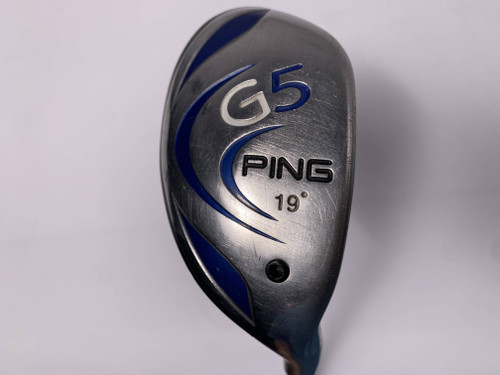 Ping G5 3 Hybrid 19* Grafalloy Pro Launch Blue Stiff Graphite Mens RH, 1 of 12
