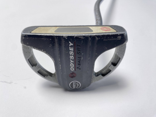 Odyssey White Steel 2-Ball SRT Putter 34" SuperStroke Slim 3.0 Mens RH, 1 of 12