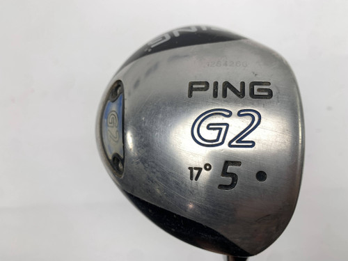 Ping G2 5 Fairway Wood 17* Grafalloy Blue Stiff Graphite Mens RH, 1 of 12