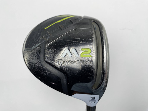 TaylorMade M2 2017 3 Fairway Wood 15* Mitsubishi Chemical Kuro Kage 60g Stiff RH, 1 of 12