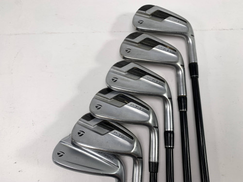 TaylorMade P790 TI 2019 Iron Set 6-PW+GW Mitsubishi Chemical MMT 65g Regular RH, 1 of 12