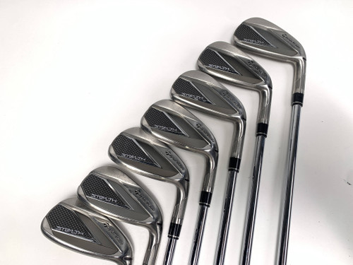 TaylorMade Stealth Iron Set 5-PW+GW KBS Max MT 85g Regular Steel Mens RH, 1 of 12