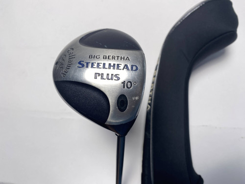 Callaway Steelhead Plus Driver 10* Big Bertha Regular Graphite Mens RH HC, 1 of 12