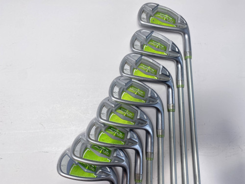 Cobra AMP Iron Set 5-PW+GW+SW Aldila 50g Ladies Graphite Womens RH, 1 of 12