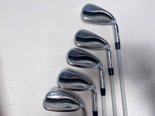 Ping G LE 3 Iron Set 8-PW+GW+SW Black Dot ULT 250 Ladies Graphite Womens RH, 1 of 12