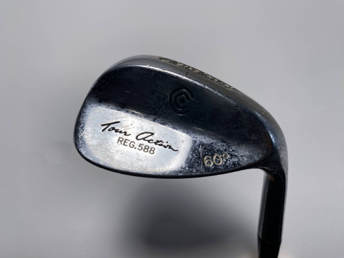 Cleveland 588 Chrome Lob Wedge LW 60* Wedge Steel Mens RH, 1 of 12