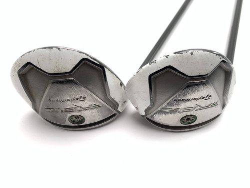 TaylorMade RocketBallz 3 & 5 Fairway Wood Set 15* 19* RBZ Matrix Ozik Mens LH, 1 of 12