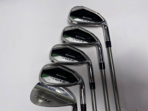 TaylorMade RBZ Speedlite Iron Set 7-PW+SW RBZ Ladies RH Undersize Grips, 1 of 12