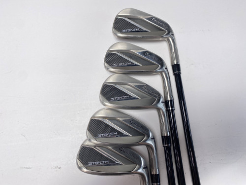 TaylorMade Stealth Iron Set 6-PW Fujikura Ventus Red 6R Regular RH +1'', 1 of 12