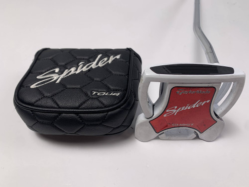TaylorMade Spider Ghost White DB Putter 33.5" Superstroke Pistol Tour RH HC, 1 of 12