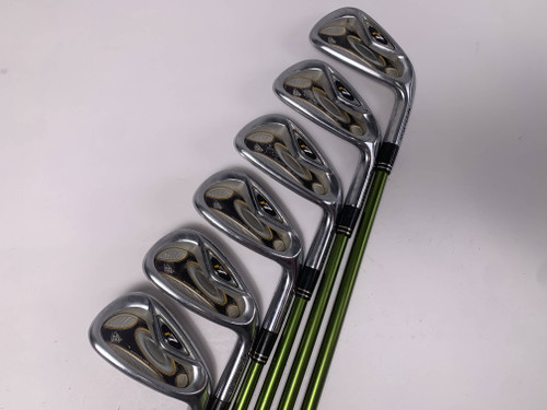 TaylorMade R7 TP Iron Set 4-PW Aldila NV Green 65g Regular RH- No 5 iron, 1 of 12