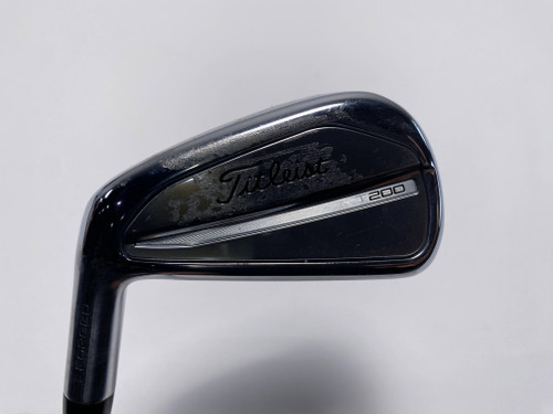 Titleist T200 2023 Single 6 Iron True Temper AMT Black R300 Regular Mens LH, 1 of 12