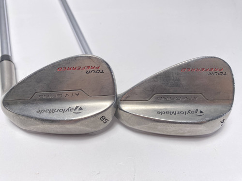 TaylorMade Tour Preferred ATV Grind 2014 Wedge Set 54* 58* KBS Tour-V Mens RH, 1 of 12