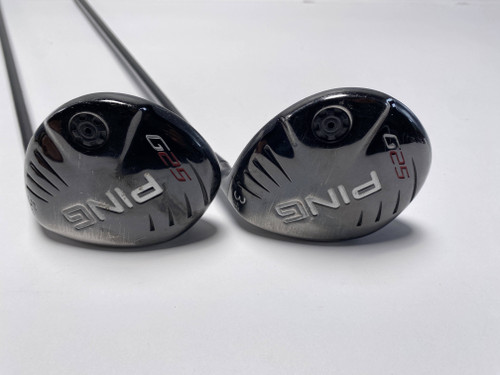 Ping G25 3 & 5 Fairway Wood Set 15* 18* TFC189 Senior Graphite Mens RH, 1 of 12