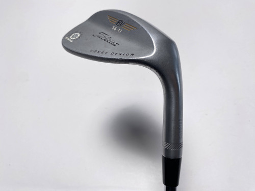Titleist Vokey Spin Milled SM4 Chrome Sand Wedge SW 56* 11 Wedge Steel Mens RH, 1 of 12